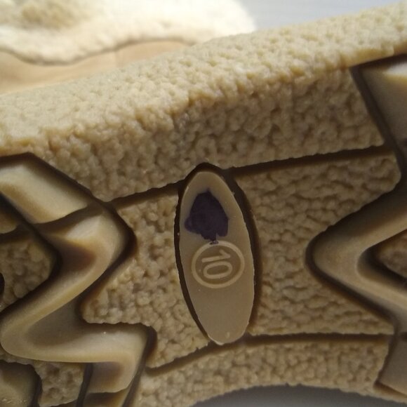 Women's Brown Suede Leather Boots size 10 - Picture 6 of 6